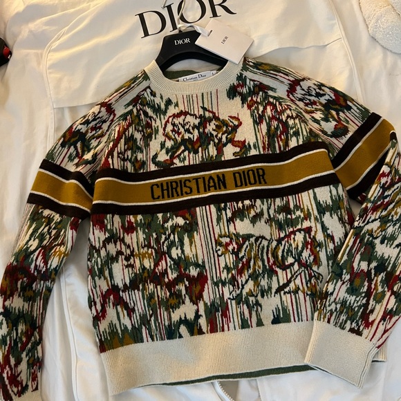 Dior Sweaters - Dior Multicolor Men's Sweater